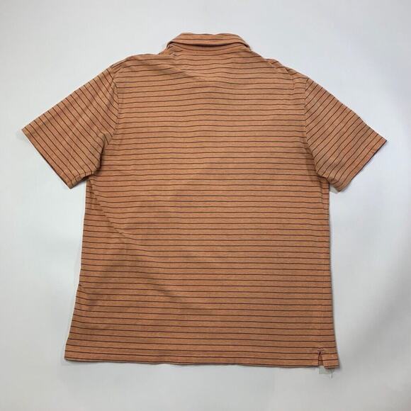 Johnnie-o Polo Shirt Mens XL Extra Large Clementine Stripe Neese Stretch Cotton - Picture 7 of 9